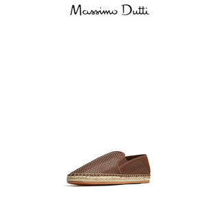 Massimo Dutti  12901322700  男士编织渔夫鞋
