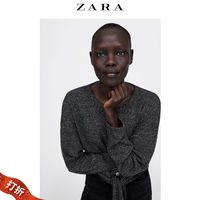 ZARA 05644465803 结饰短款卫衣 