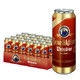 百帝王（Benediktiner）小麦黑啤酒500ml*24听整箱装 德国原装进口 修道院经典 *3件