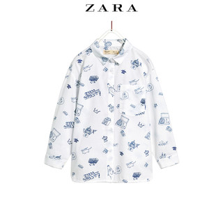 ZARA 08574700250 女童印花衬衫