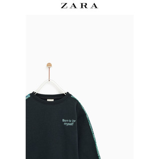 ZARA 女童亮光印花卫衣