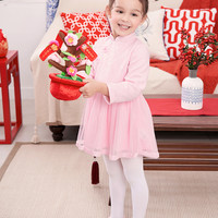 YEEHOO 英氏 女宝国风旗袍 新年送礼礼盒装