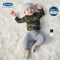 OLD NAVY 婴儿纯色保暖绒面长裤