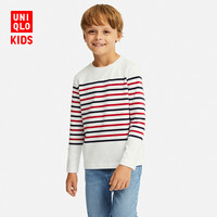 UNIQLO 优衣库 415213 儿童条纹圆领T恤