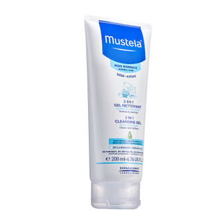 mustela 妙思乐 儿童洗发沐浴露二合一（200ml+50ml） 