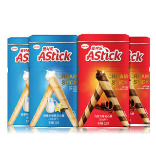 AStick 爱时乐 威化卷心酥 330g*4罐 热销组合装