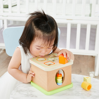 淘宝心选 儿童木质形状盒 益智玩具