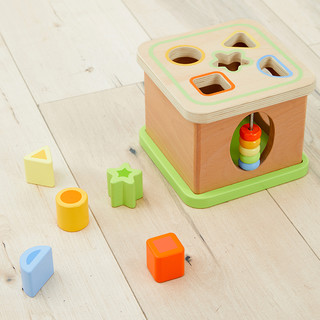 淘宝心选 儿童木质形状盒 益智玩具