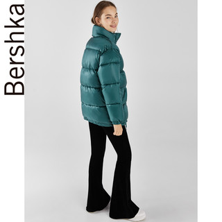 Bershka 巴适卡  06256085500 女士中长款棉服