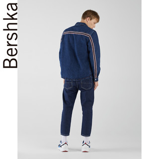 Bershka 巴适卡 06040388400 男士牛仔夹克