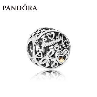 PANDORA 潘多拉 796267CZCN 家的礼赞 925银+14K金串饰