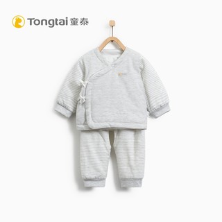 Tong Tai 童泰 新生儿薄棉和服两件套 0-3个月
