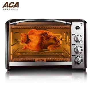 ACA 北美电器 ATO-MR24E 电烤箱 24L 