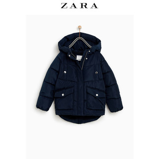 ZARA 01938700401 女童连帽棉服夹克