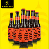 BUZZ 蜂狂 IPA印度淡色艾尔 国产精酿啤酒 330ml*6瓶