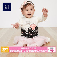 Gap 盖璞 女婴纯棉长袖T恤