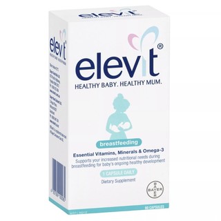 elevit 爱乐维 哺乳期黄金素 60片*2瓶