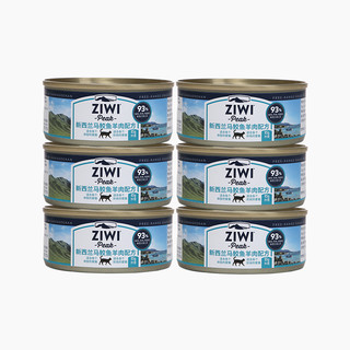 ZIWI 巅峰 宠物猫罐头 马鲛鱼羊肉 85g*6罐