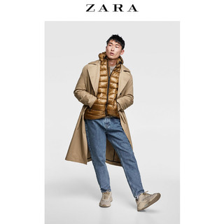  ZARA 04317360305 男士棉服夹克外套  (XL、芥末色)