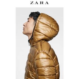 ZARA 04317360305 男士棉服夹克外套  (XL、芥末色)