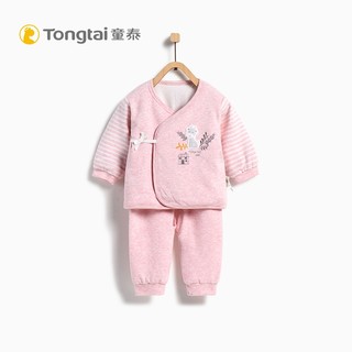 Tong Tai 童泰 新生儿薄棉和服开裆套装