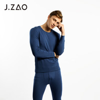 京造 男士保暖羊毛内衣套装