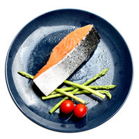 鲜元素 冷冻智利原味三文鱼排 (大西洋鲑) 240g 2-4片