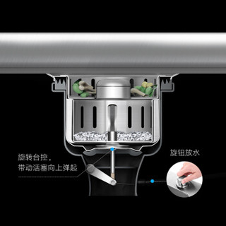 HIGOLD 悍高 简硕 952119R 手工单槽配抽拉龙头 （台控排水+抽拉龙头）