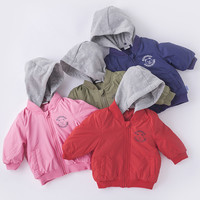 Bornbay 贝贝怡 儿童连帽棒球棉服