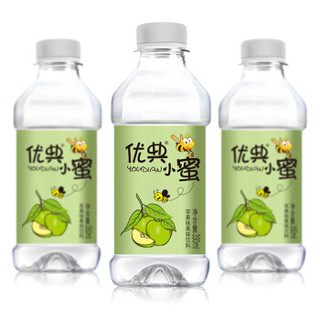 优典 蜜苹果味饮料 350ml*12瓶