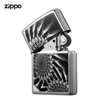 ZIPPO 之宝 抽象齿轮 煤油防风火机