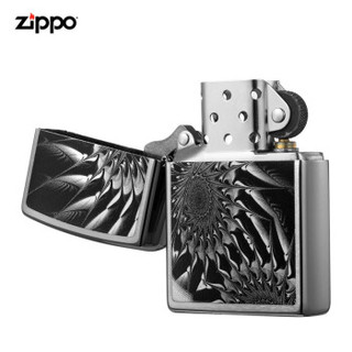 ZIPPO 之宝 抽象齿轮 煤油防风火机