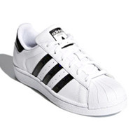 adidas Originals Superstar C 儿童经典休闲运动鞋 DB1211 亮白/黑色 28