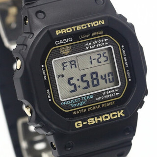 CASIO 卡西欧 G-SHOCK DW-5035D 多功能电子运动男士腕表