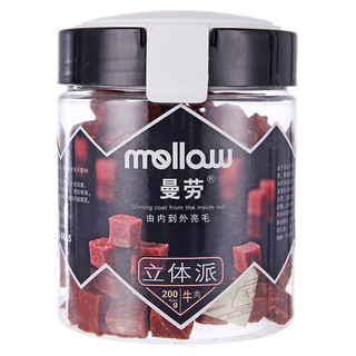 Mellow 曼劳 宠物零食 牛肉粒 200g