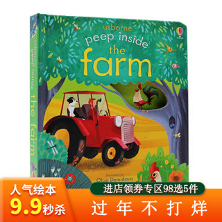 《Peep Inside the Farm  偷偷看里面·农场》英文原版