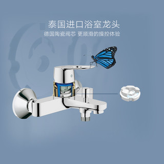 GROHE 高仪 23348000+27333000 挂墙式按摩淋浴花洒套装