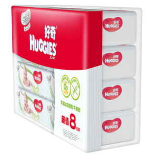 HUGGIES 好奇 银装湿巾 80抽