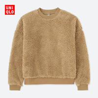 UNIQLO 优衣库  414296 女士仿羊羔绒摇粒绒卫衣