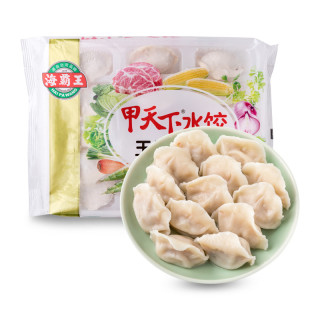 海霸王甲天下玉米猪肉水饺500g28只装