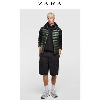  ZARA 04317362500 男士棉马甲 (绿色、L)