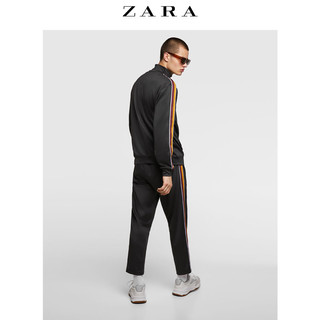 ZARA 05189302800 男士拼色运动夹克