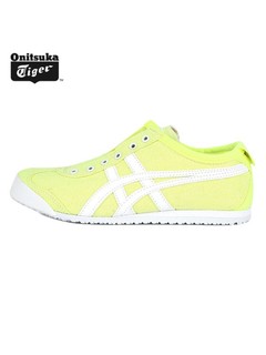 Onitsuka Tiger 鬼冢虎 D786N 女一脚蹬休闲鞋 荧光黄 37