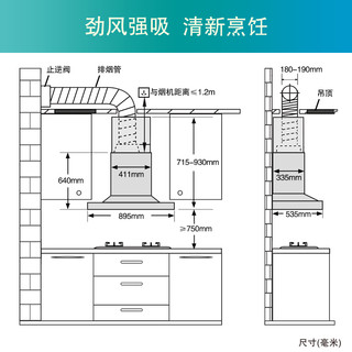 SIEMENS 西门子 LC55SA95EW  欧式吸油烟机