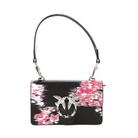  PINKO MINI LOVE系列 女士花卉印花燕子包 迷你款