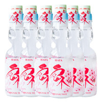 Hata 哈达 樱花味 波子汽水饮料 200ml*6瓶装