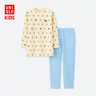  UNIQLO 优衣库 411171 女童摇粒绒起居套装