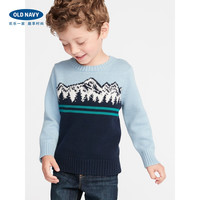 OLD NAVY 377231 男婴幼童纯棉圆领毛衣