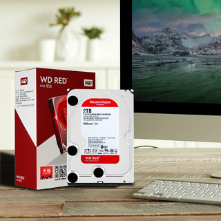 WD 西部数据 WD20EFRX WD20EFRX NAS台式机机械硬盘 2TB