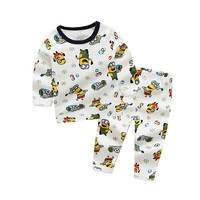 罗町 秋冬季纯棉套装